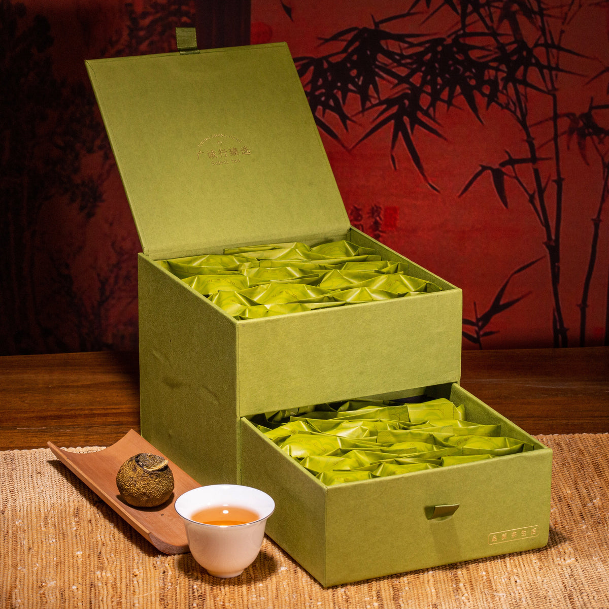 2024 Xiao Qing Gan — Ripe Pu'er in Green Tangerine Peel · 250g