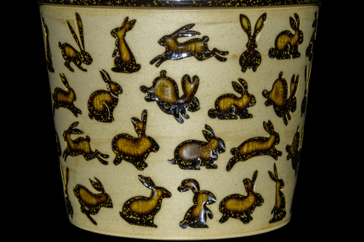 55 Carved Bunny Tea Cup + Hulu Freebie — Mid Autumn Harmony