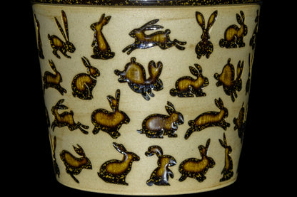 55 Carved Bunny Tea Cup + Hulu Freebie — Mid Autumn Harmony