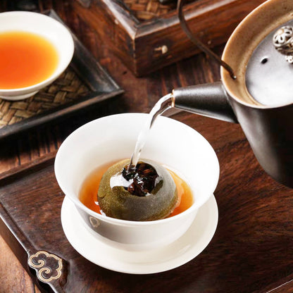 2024 Xiao Qing Gan — Ripe Pu'er in Green Tangerine Peel · 250g