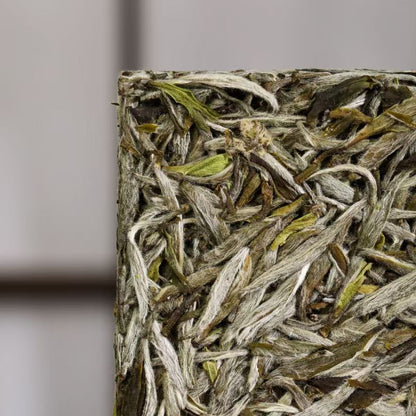 2024 Gold Brick — Silver Needle White Tea · 100g Pressed Brick
