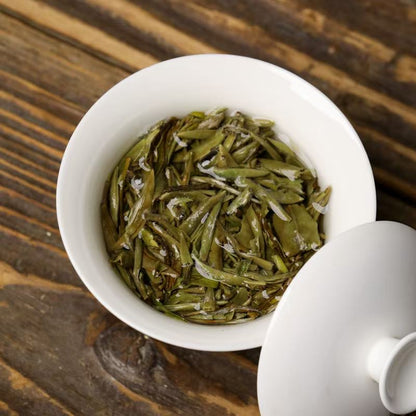 2024 Gold Brick — Silver Needle White Tea · 100g Pressed Brick