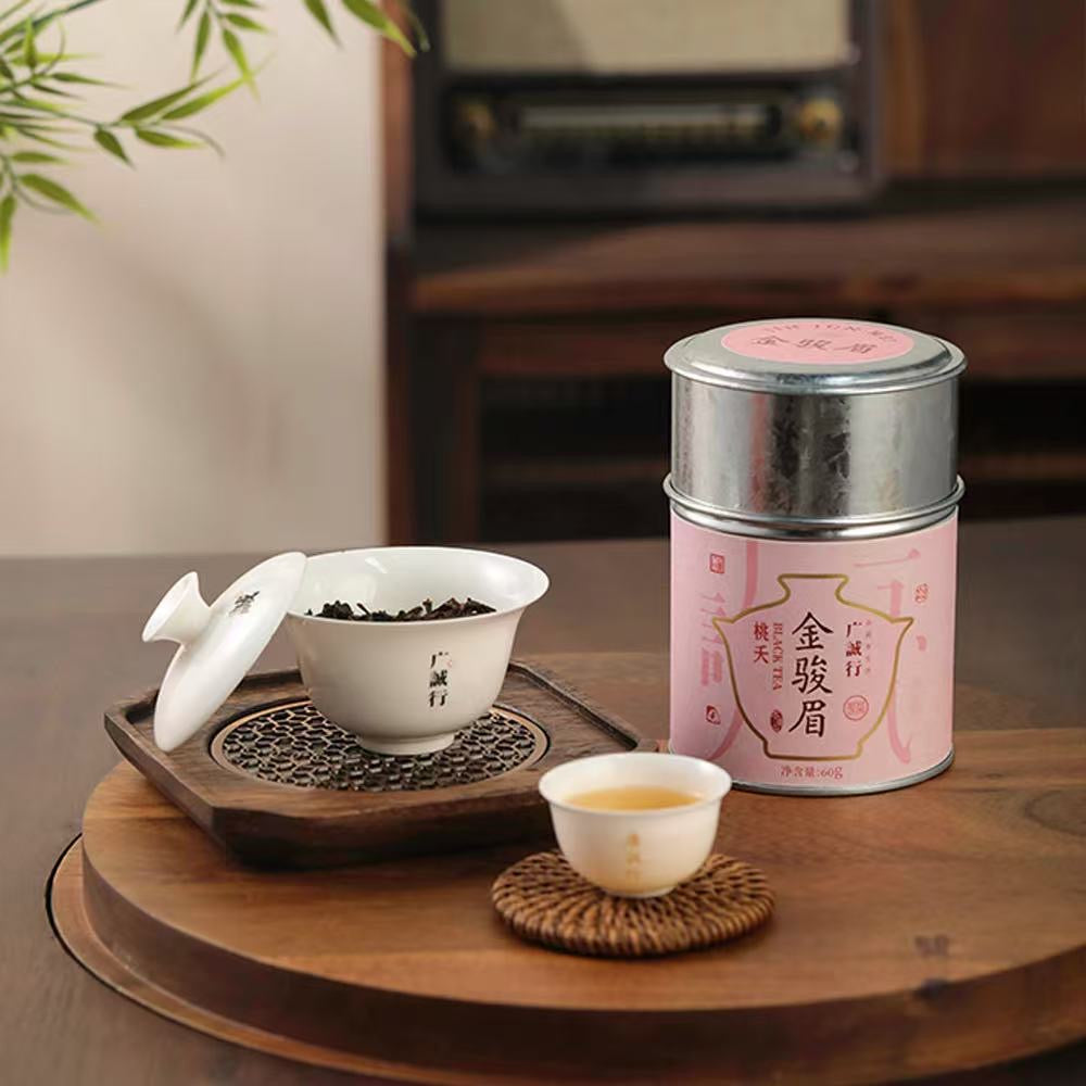 Peach Blossom Jin Jun Mei · Wuyi Black Tea 60g