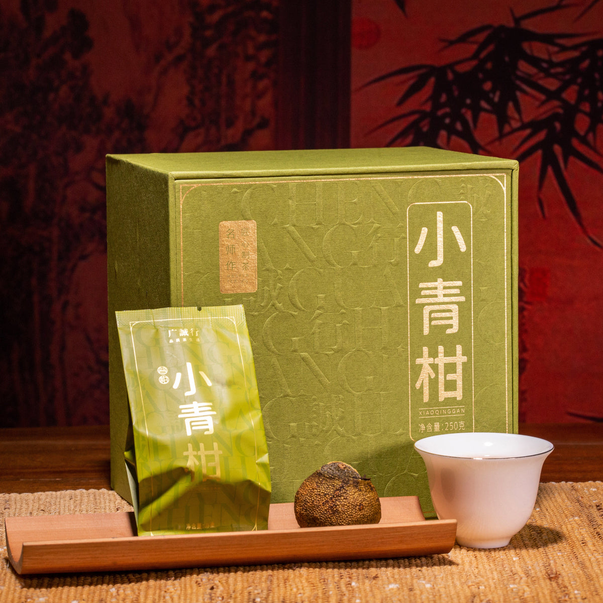 2024 Xiao Qing Gan — Ripe Pu'er in Green Tangerine Peel · 250g