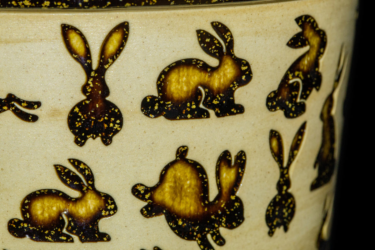 55 Carved Bunny Tea Cup + Hulu Freebie — Mid Autumn Harmony