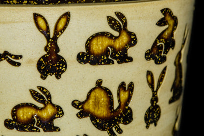 55 Carved Bunny Tea Cup + Hulu Freebie — Mid Autumn Harmony