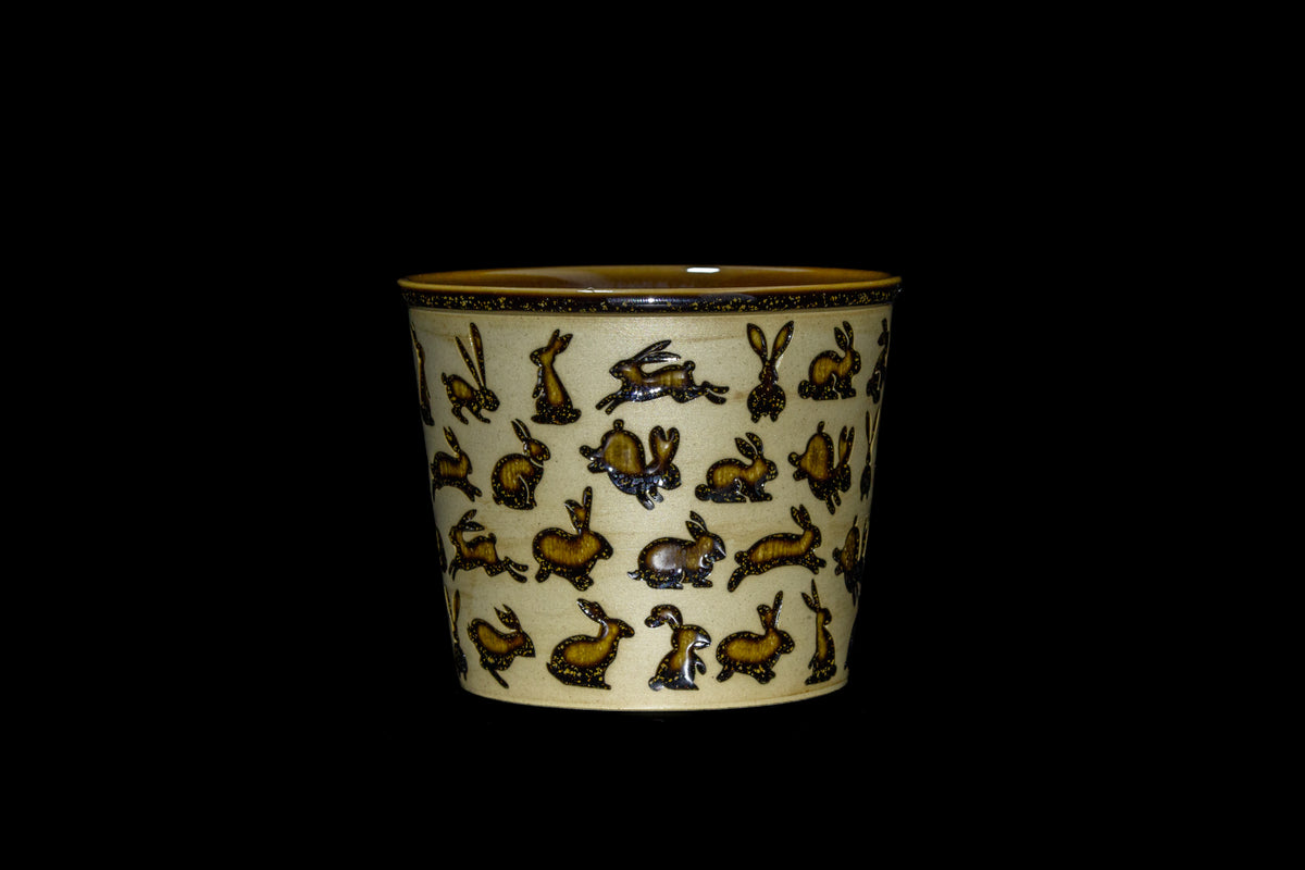 55 Carved Bunny Tea Cup + Hulu Freebie — Mid Autumn Harmony