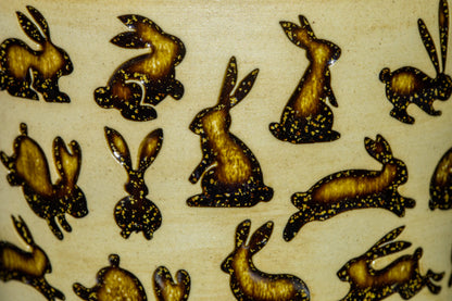 55 Carved Bunny Tea Cup + Hulu Freebie — Mid Autumn Harmony