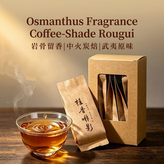 Gui Xiang Fei Ying — Osmanthus & Coffee Shadow Wuyi Rou Gui (Cinnamon Rock)·  51g