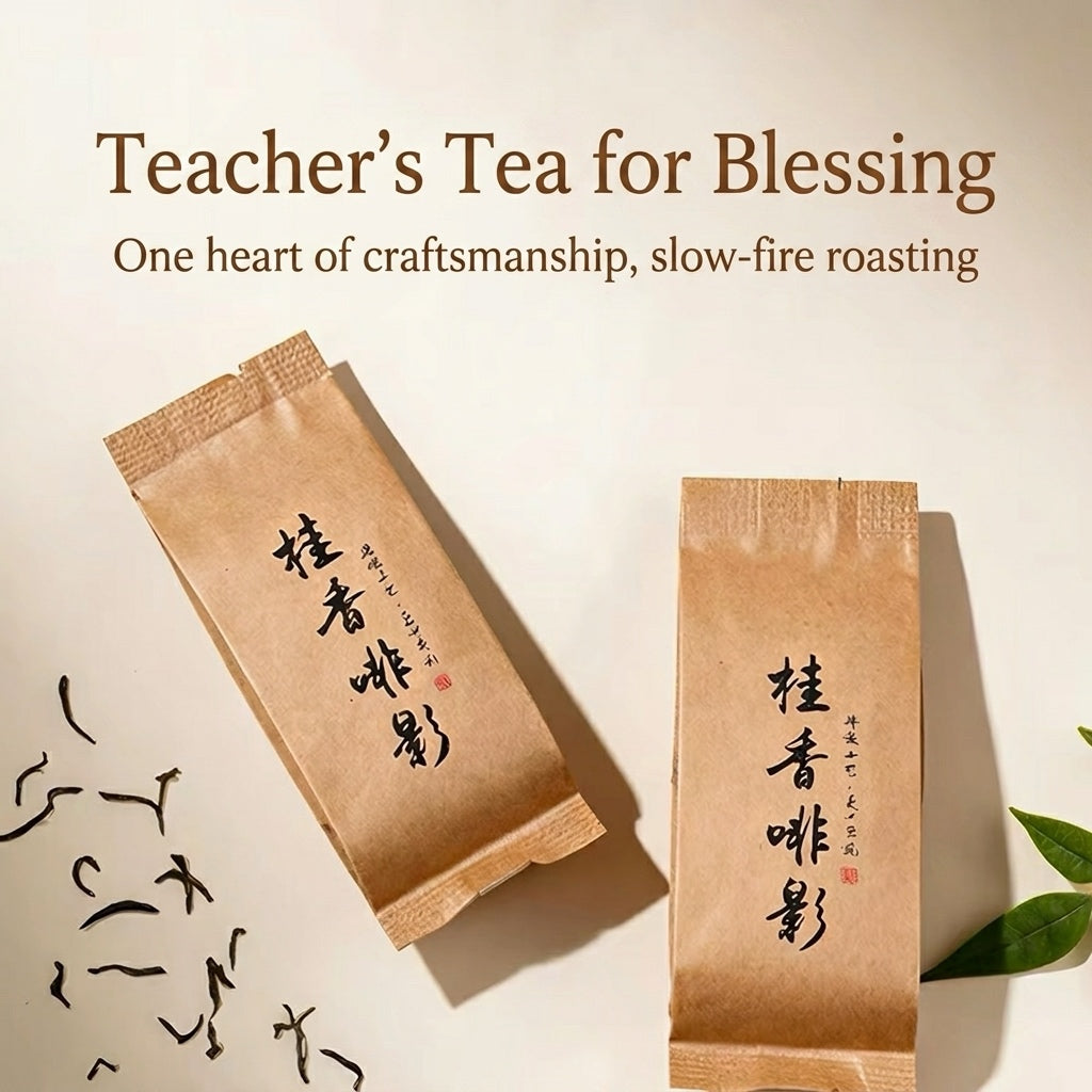 Gui Xiang Fei Ying — Osmanthus & Coffee Shadow Wuyi Rou Gui (Cinnamon Rock)·  51g
