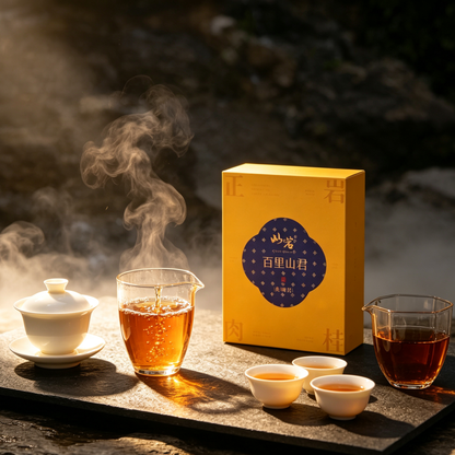 Three Pits Two Streams Wuyuanyan Cinnamon Rock • 50 grams
